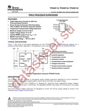 TPS3307-18DR datasheet  